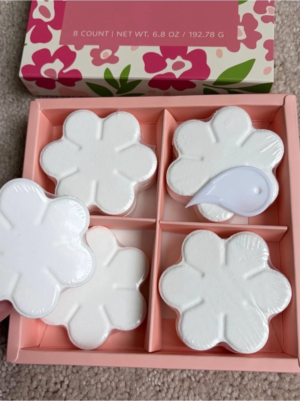 New Shower Steamers Peony & Citrus